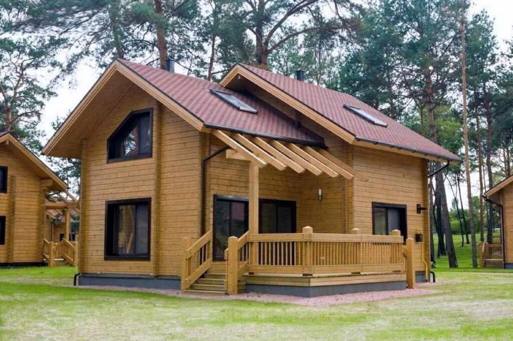 Строительство деревянных домов из клееного бруса