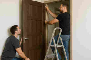 Как сделать дверь легче для закрывания без перепланировки